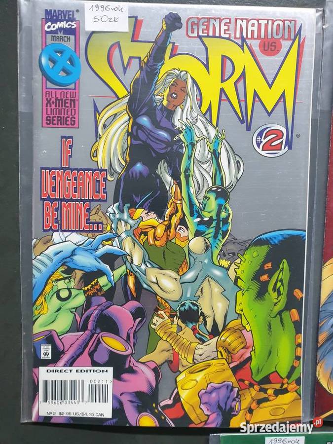 Storm 3 oryginalne komiksy Marvel USA 1996 Gdynia sprzedam