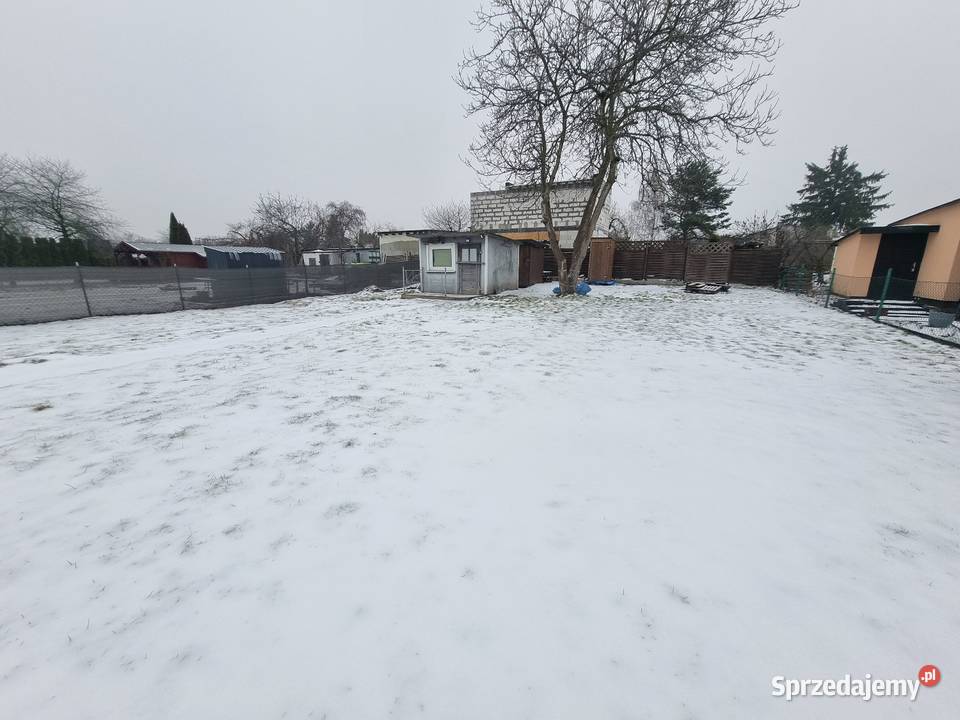 Działka ROD Piechcin woda prąd kujawsko-pomorskie