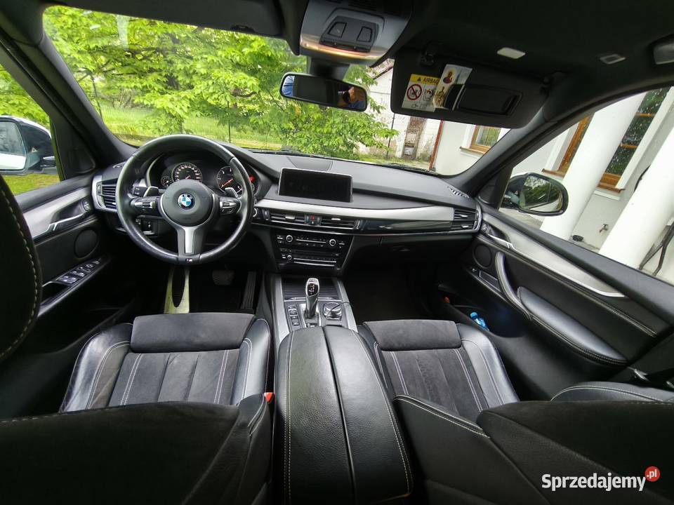 BMW X5 25D xDrine M pakiet rej2019r full 189 Ćmińsk