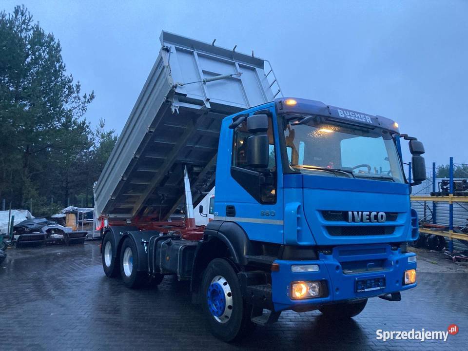 IVECO Trakker 6x4 360 wywrotka 3 str Sprowadzona Rok produkcji 2013 Biłgoraj sprzedam