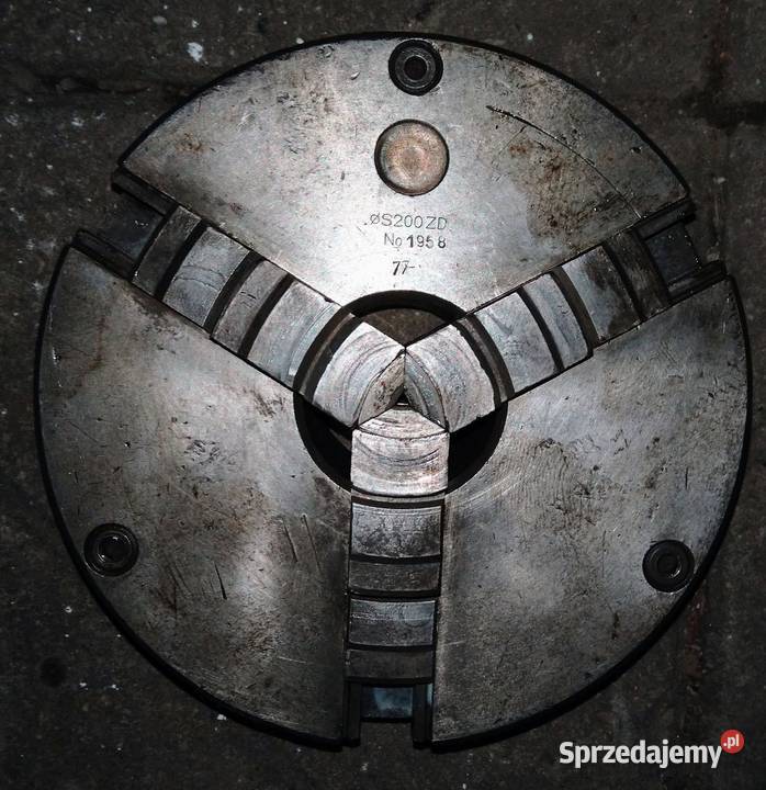 Uchwyt tokarski 200 polski bison Żywiec