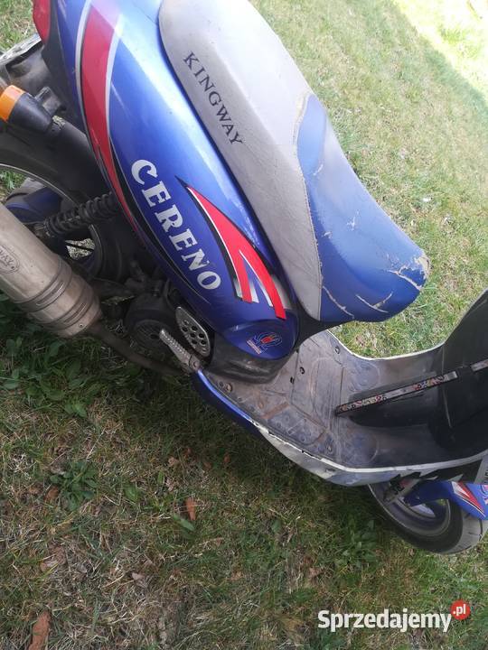 Skuter Kingway cereno 50 4t zarejestrowany w Polsce Mińsk Mazowiecki