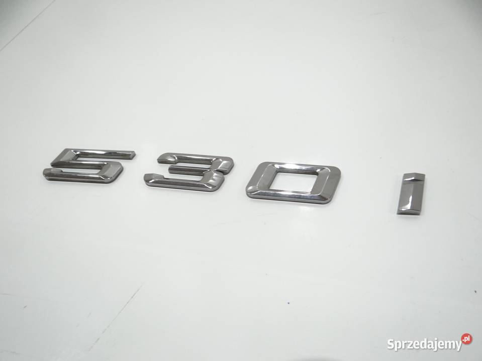 NAPIS EMBLEMAT BMW E60 530i 4822411 Strzyżewice