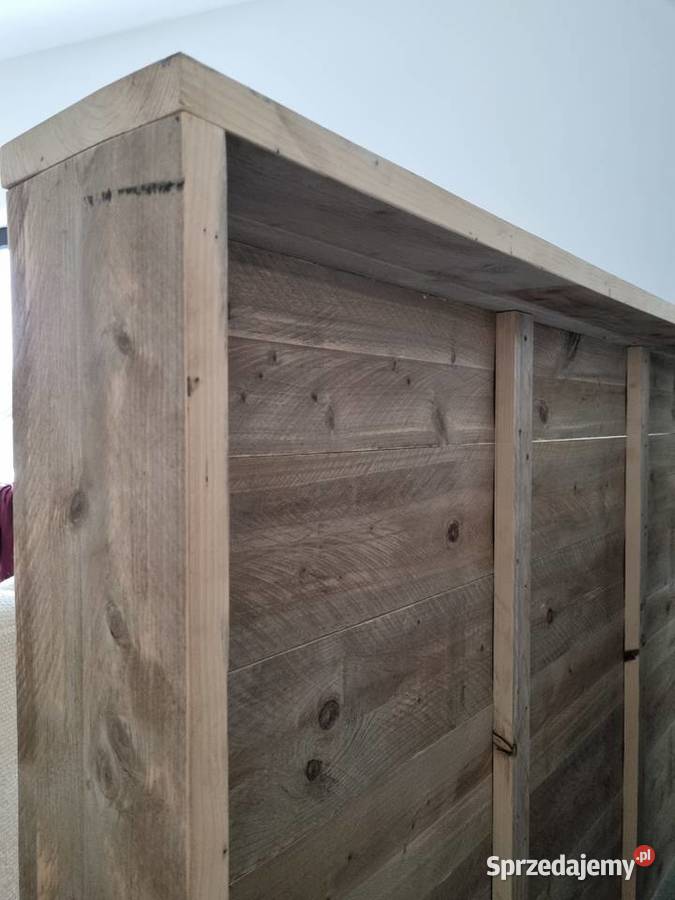 zagłówek do łóżka 2osob z desek rusztowania kujawsko-pomorskie Bydgoszcz