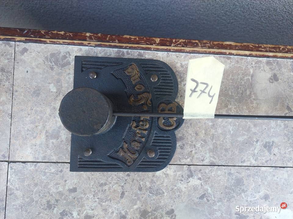 774 Gong starego zegara GB Gustav Becker Harfen
