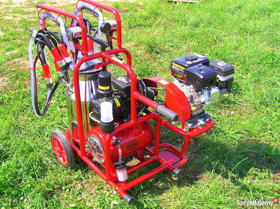 Nowa dojarka przewoźna bańkowa spalinowa bydła 1 Janówka sprzedam