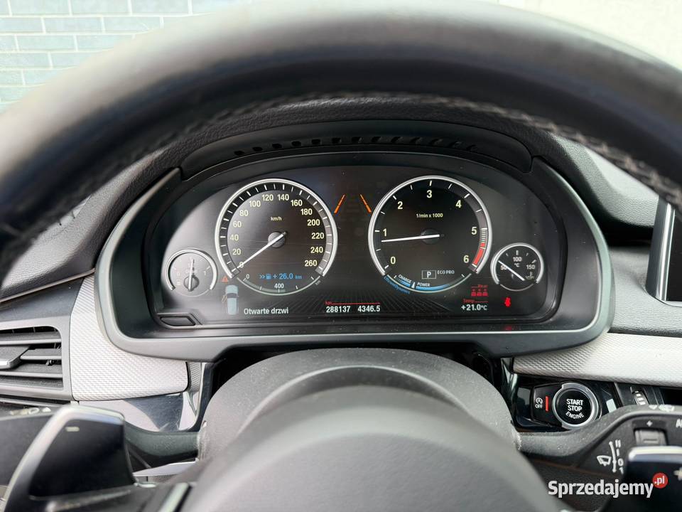 BMW X5 Xdrive 30D F15 2013r 288 bogate podkarpackie Tarnobrzeg