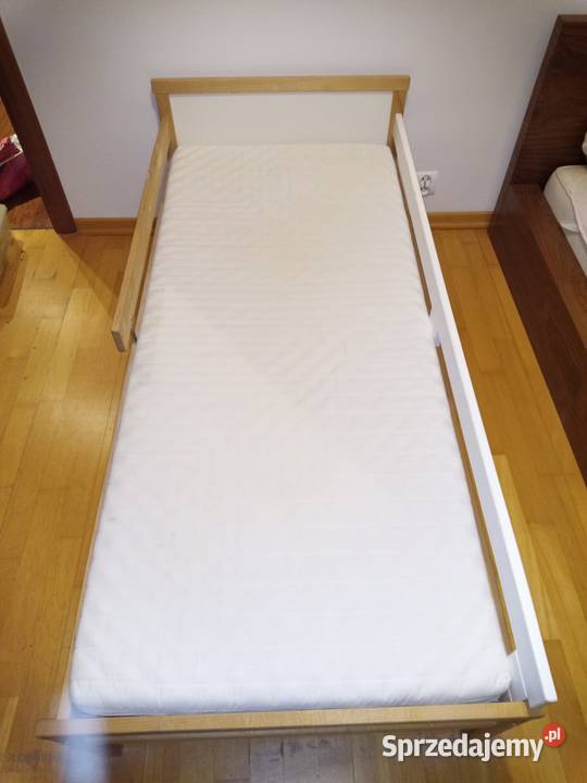 Łóżeczko drewniane Ikea z dodatkowym Warszawa
