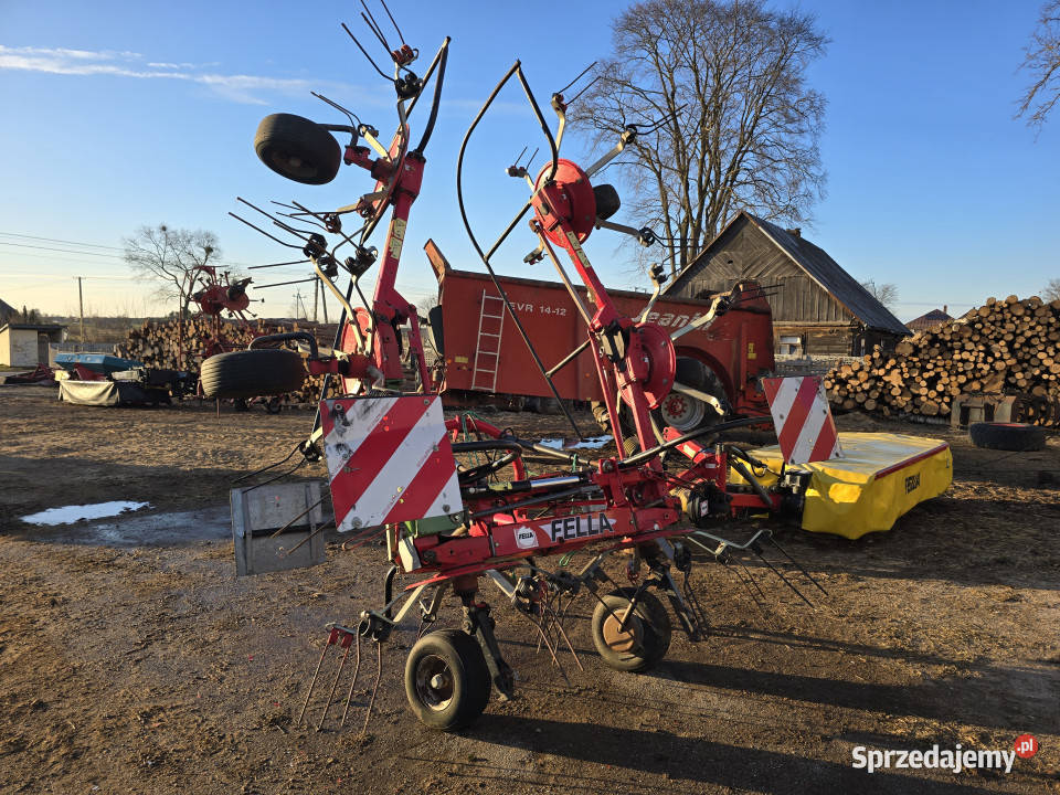 Przetrząsacz siana FELLA TH6606 DN 66 m Maszyny rolnicze