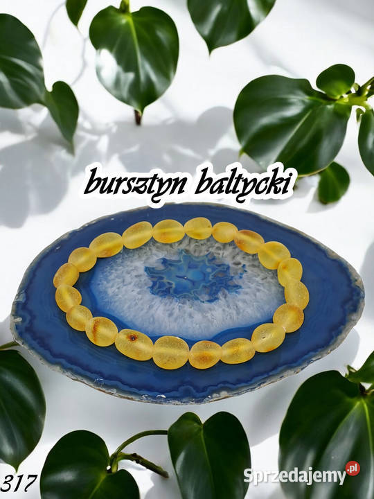 Bransoletka z bursztynu bursztyn bałtycki Warszawa sprzedam