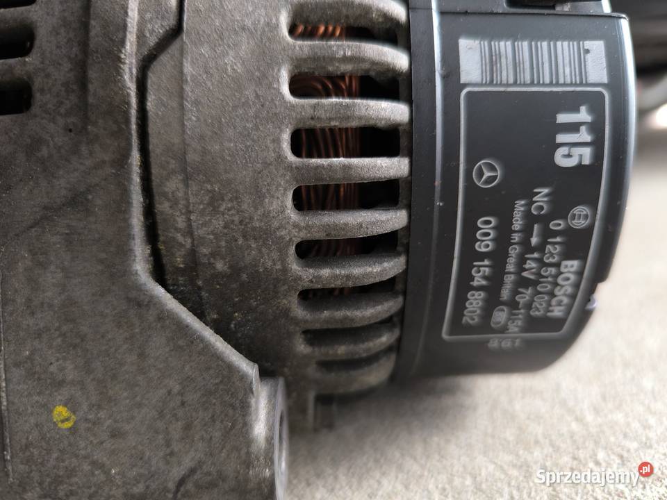 Alternator Mercedes R129 W140 W124 W202 M104 Rok produkcji 1995 Grajewo