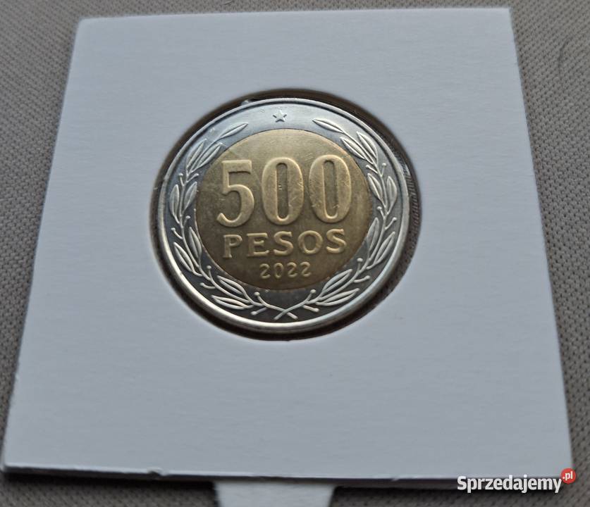 CHILE500 PESOS2022 r Legionowo sprzedam