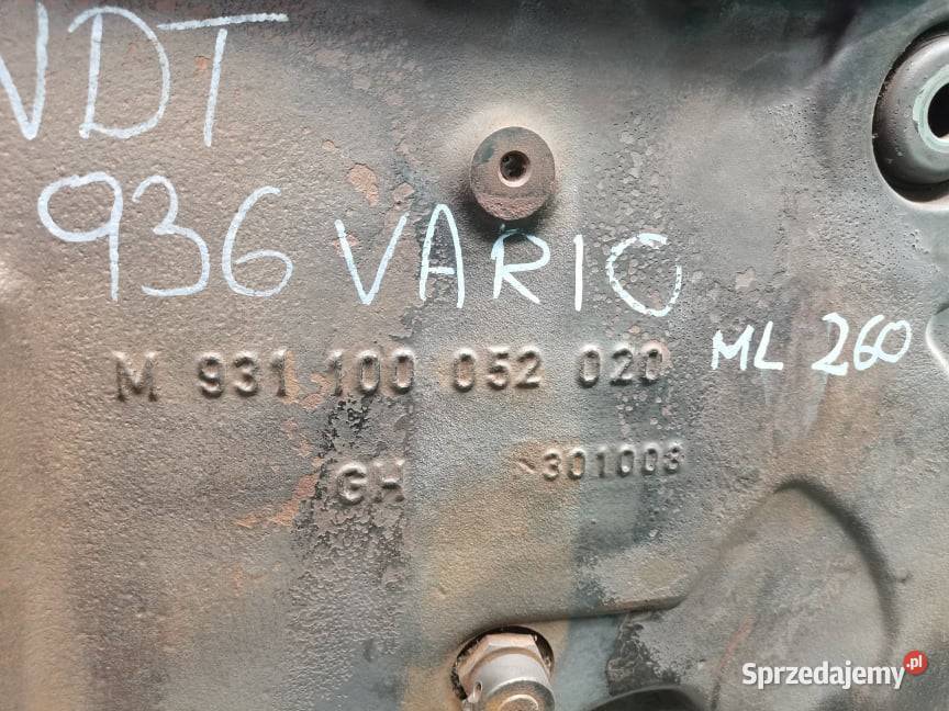 Obudowa skrzyni ML260 Fendt 936 Vario Wilkowo
