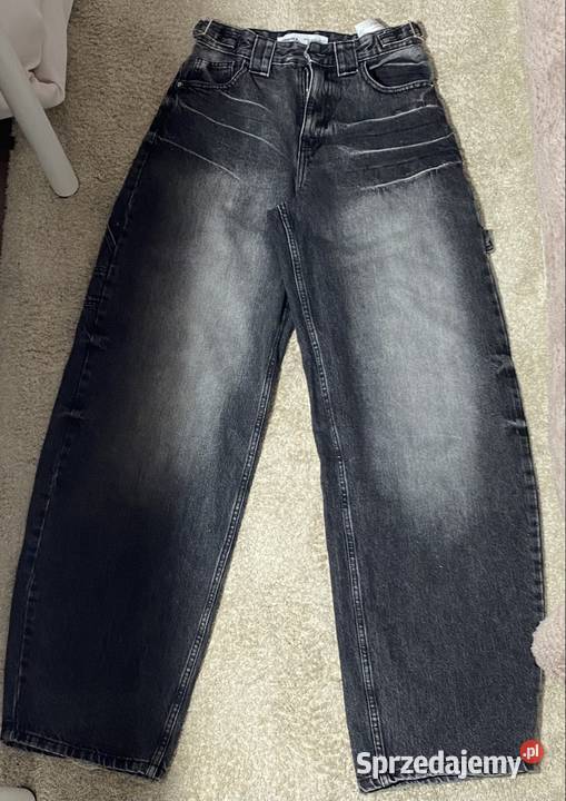 Jeansy czarny Gliwice sprzedam