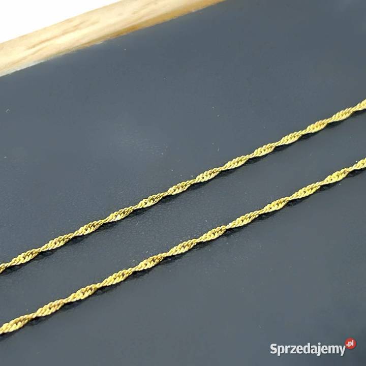 Złoty Łańcuszek Próby 585 081g Długość 40 Elbląg