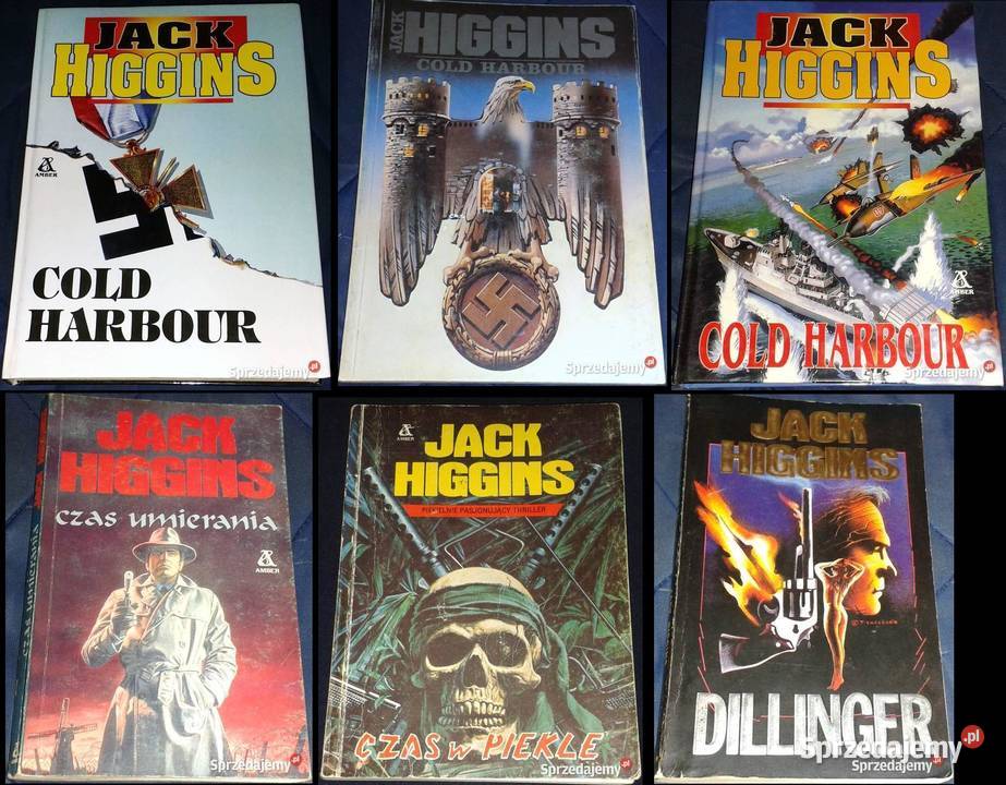 Jack Higgins 26 książek Chełm sprzedam