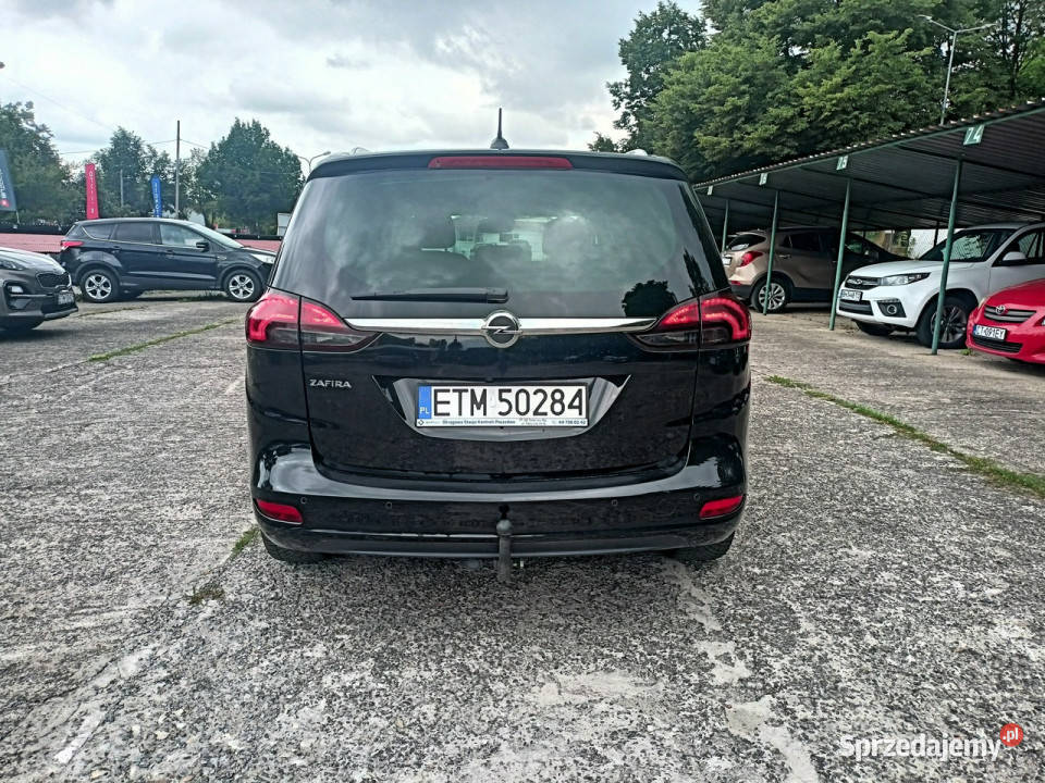 Opel Zafira 2019 automat 7 osobowe zadbane hak C elektrycznie ustawiane fotele Zafira
