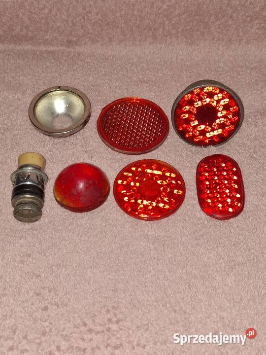 Sprzedam stare szklane lampki do motorów Nowe sprzedam