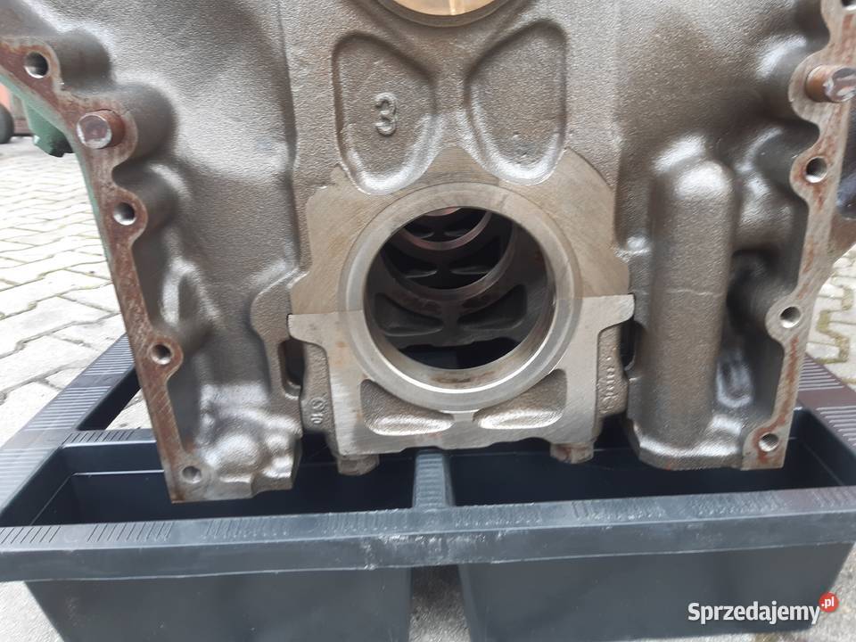 Mercedes V8 Claas Liebherr Faun blok OM442LA ciężarowe Blok silnika Motoryzacja śląskie