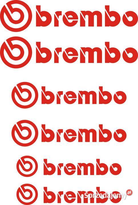 BREMBO ZESTAW NAKLEJEK NA ZACISKI HAMULCOWE Kraków