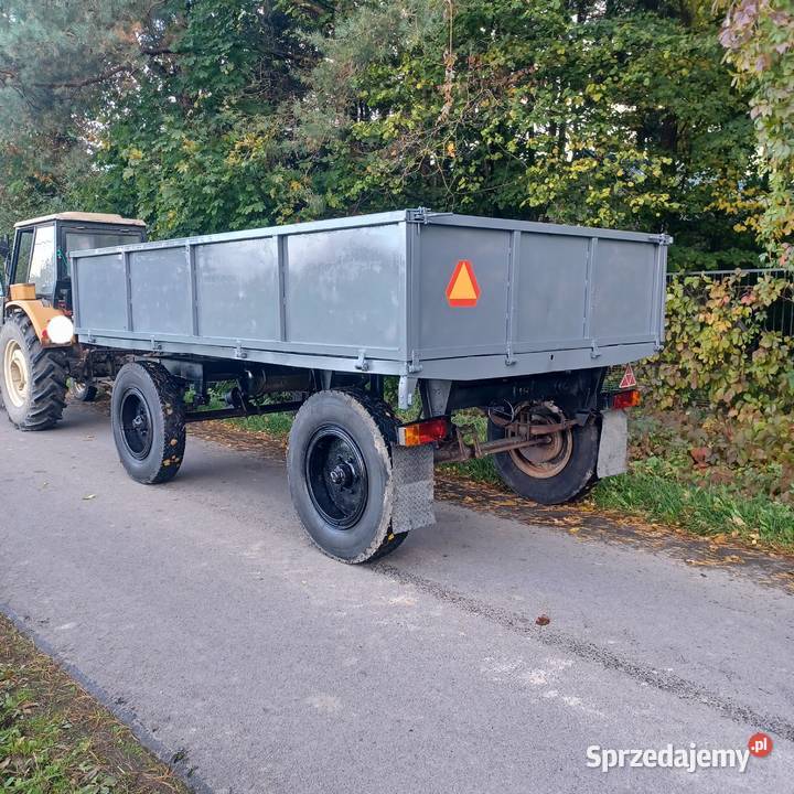 Przyczepa Autosan D46 4 5T nieuszkodzony Maszyny rolnicze Piaski
