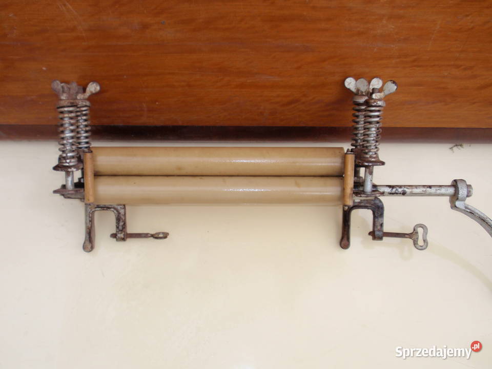 Wyżymaczka maglownica z czasów PRL 1959 Łódź