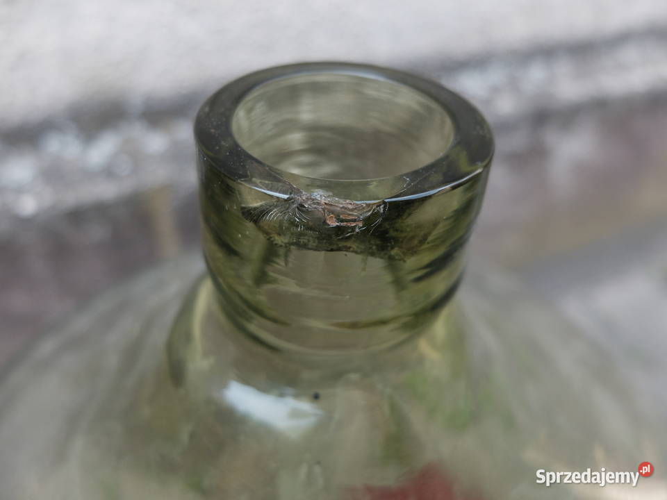 Duża butla do wina gąsior baniak do klarowania Kościan