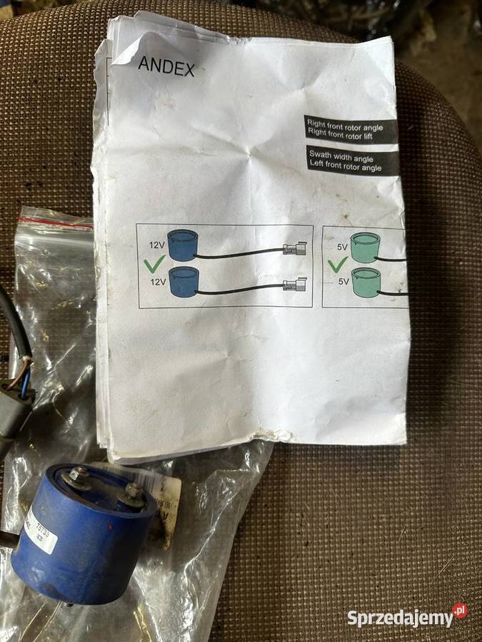 Czujnik skrętnego zaczepu kverneland Ikarus Pasłęk