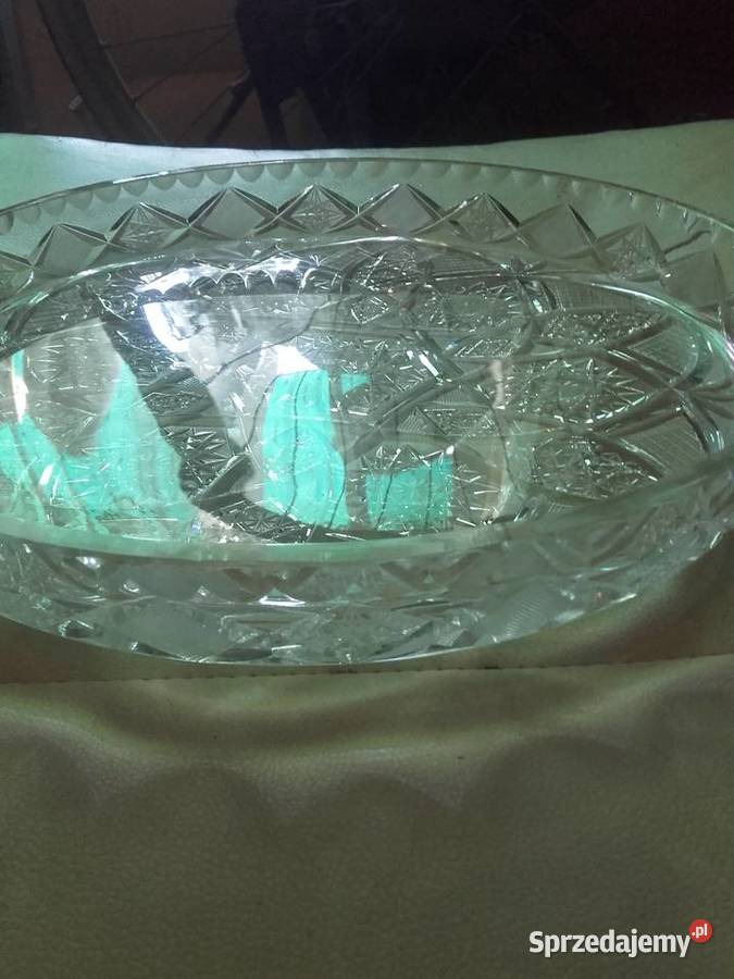 Piękna kryształowa grawerowana Ceramika i szkło Warszawa