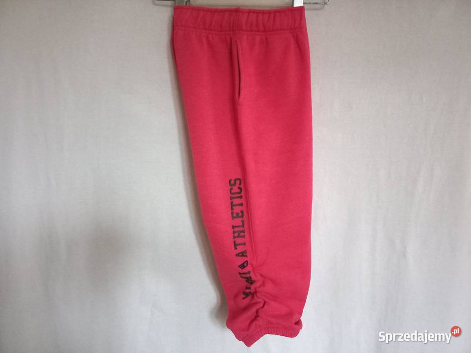 Spodnie Dresowe damskie Rybaczki r 38 Malinowe Białystok