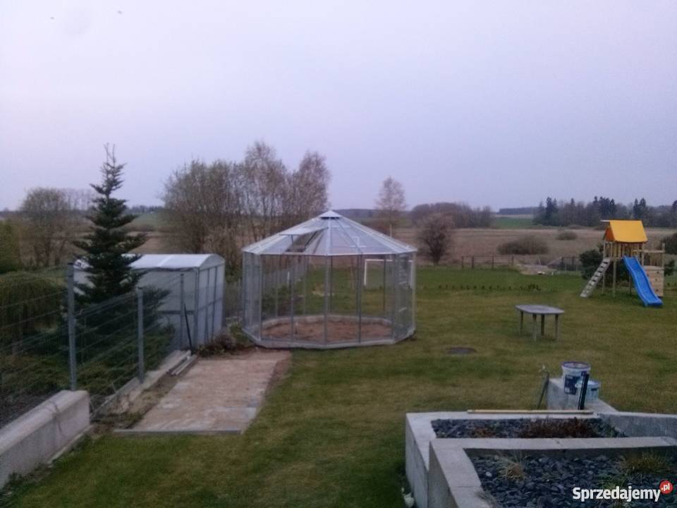 Szklarnia ogrodowa altana szklana Łobez