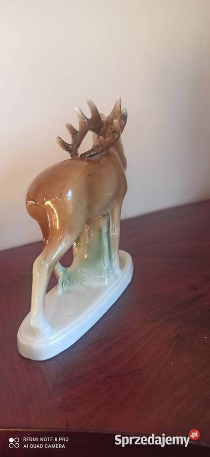 Figurka Jelenia FASOLD STARUCH Bock Wallenforf Gdańsk