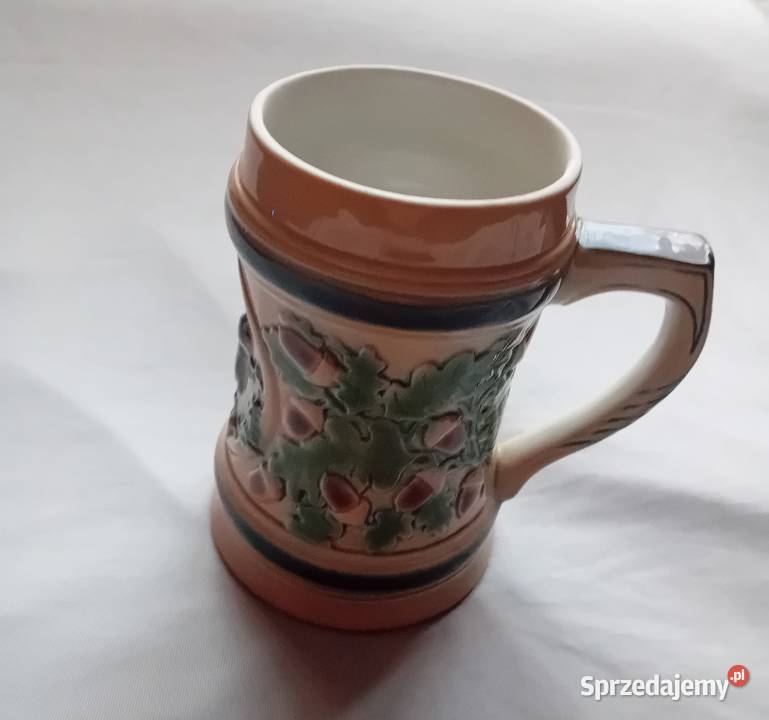 Kufel myśliwski Sitzendorf sygnatura stosowana Koźminek