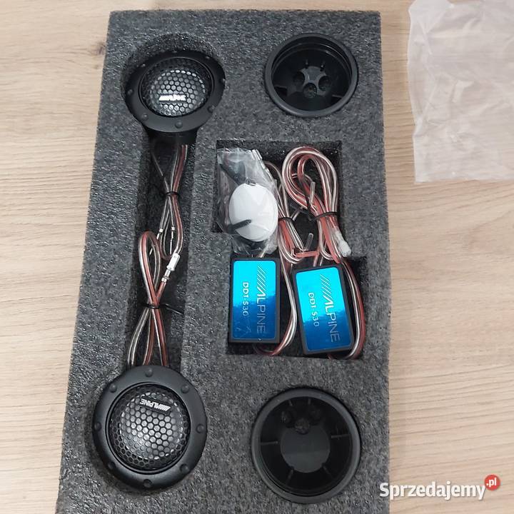 Głośniki wysokotonowe alpine tweetery car audio Bydgoszcz sprzedam