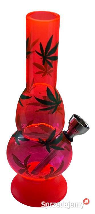Bongo Akrylowe Fajka Wodna Pomarańczowa z śląskie Ostrowy nad Okszą