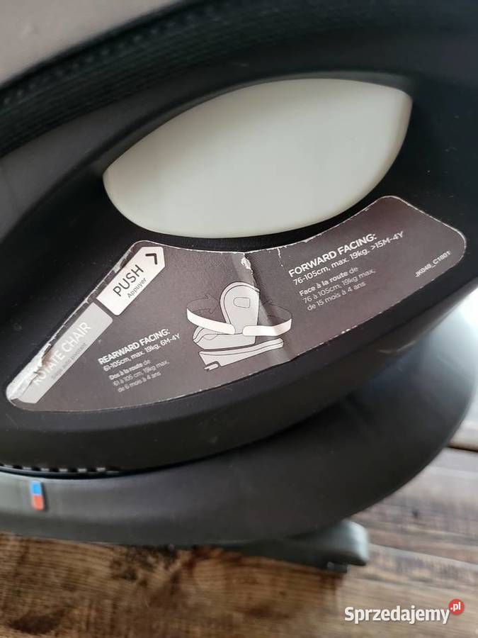 Fotelik JOLE I spin 360 obrotowy Złoty Stok