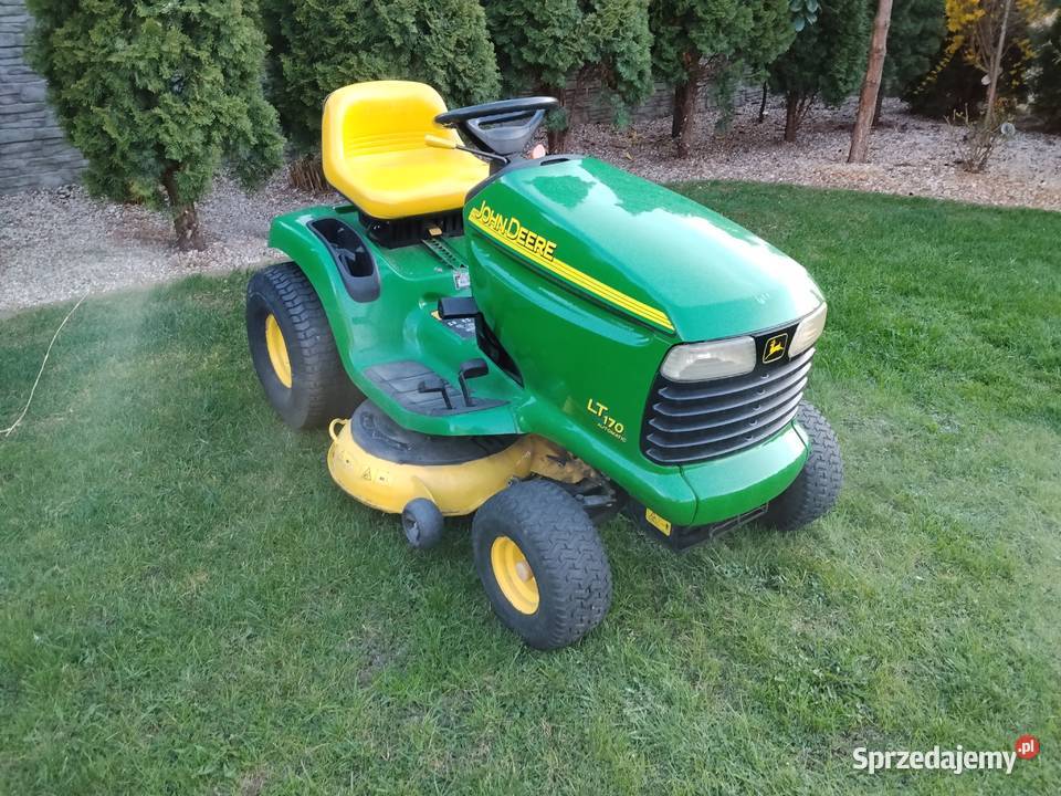 John Deere lt170 16 V2 HYDRO mulczer wielkopolskie Rawicz