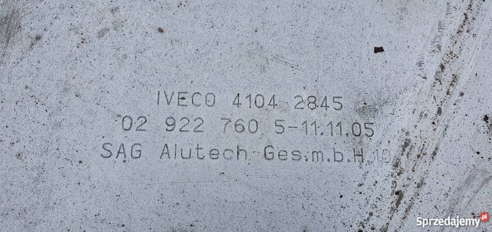 ZBIORNIK PALIWA IVECO 760L KOMPLETNY ciężarowe Bieleń