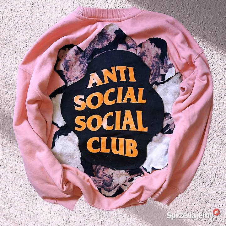 Assc crewneck pink streetwear losos pomorskie