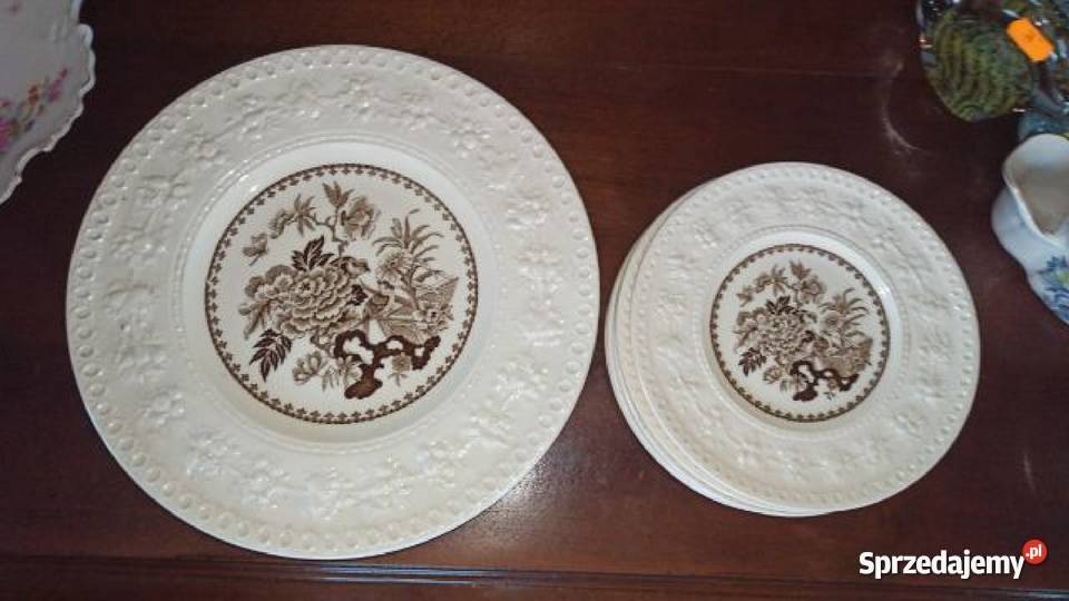 Patera WESLLEY Made in England Reliefy Kolor Gdańsk