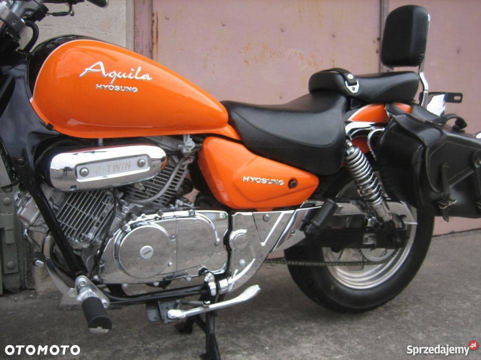 Hyosung GV Aquila 125 classic kat B duzy chopper kujawsko-pomorskie Inowrocław