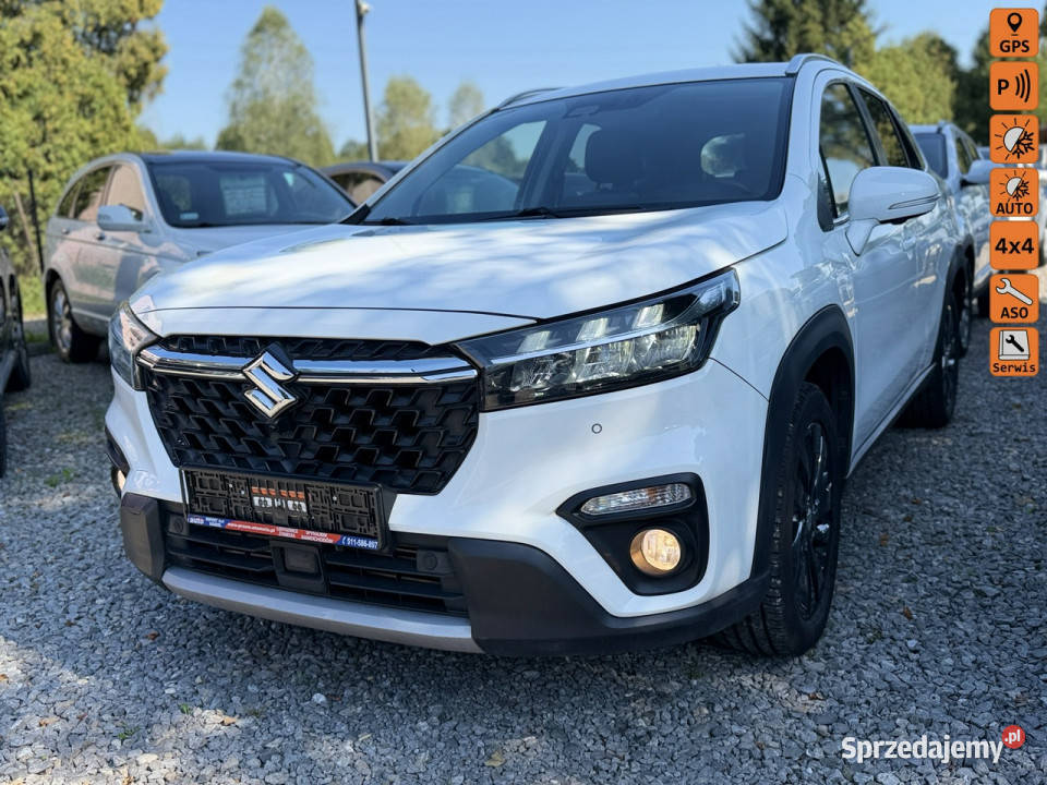 Suzuki SCross 14 hybryda LED navi 4x4 autoalarm Łodygowice