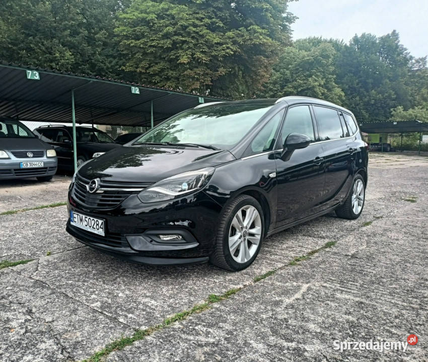 Opel Zafira 2019 automat 7 osobowe zadbane hak C centralny zamek Tomaszów Mazowiecki