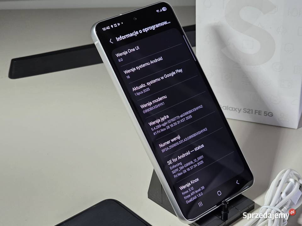 Sprzedam smartfon Samsung Galaxy S21 FE 5G 128GB śląskie