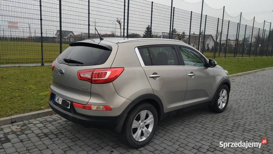 Tanio Kia Sportage 17 CRDi 2010r Salon Nowe OC i SUV Włocławek