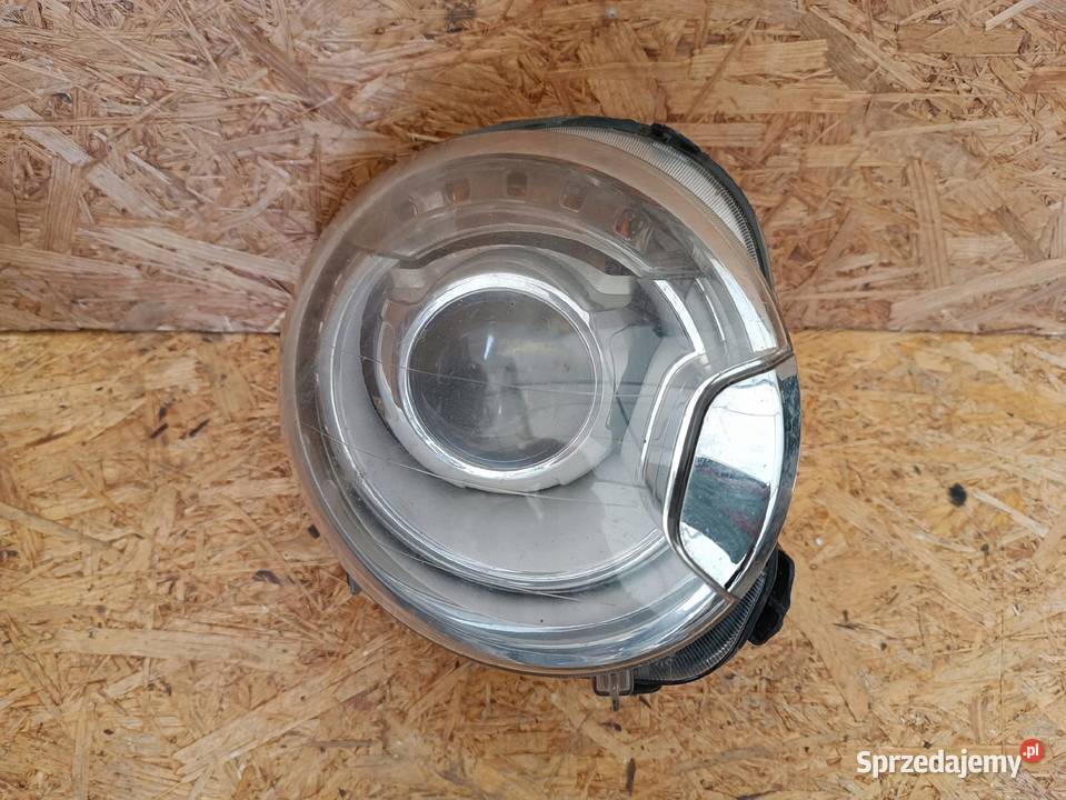 REFLEKTOR LAMPA PRAWA PRZÓD EU XENON FIAT 500 07 wielkopolskie