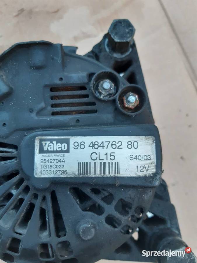 Citroen Peugeot 14 20 HDI Alternator mazowieckie Mińsk Mazowiecki sprzedam
