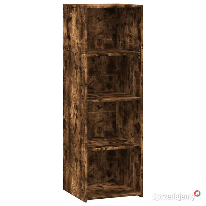 Wysoka szafka przydymiony dąb 40x41x124 WM846387 mazowieckie Warszawa