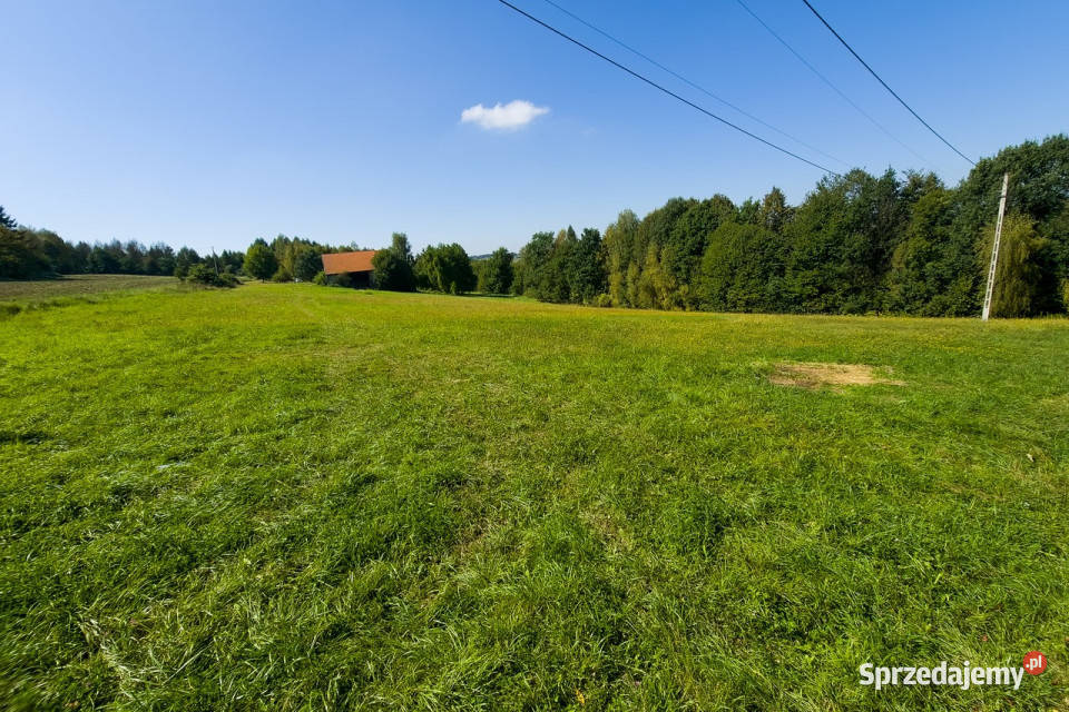 Działka budowlana 70ar media droga asfaltowa budowlana sprzedam