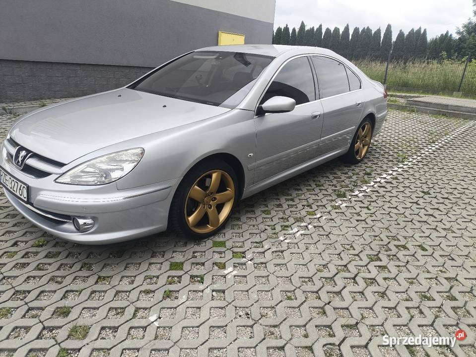 Peugeot 607 srebrny Głogów Małopolski sprzedam